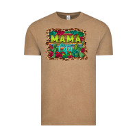 Vintage Coffee mama cita serape background Vintage Tee - BarkalooDesign