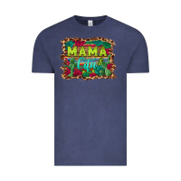 Vintage Denim mama cita serape background Vintage Tee - BarkalooDesign