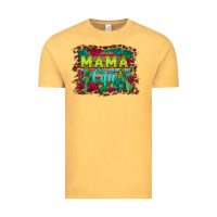 Vintage Mustard mama cita serape background Vintage Tee - BarkalooDesign