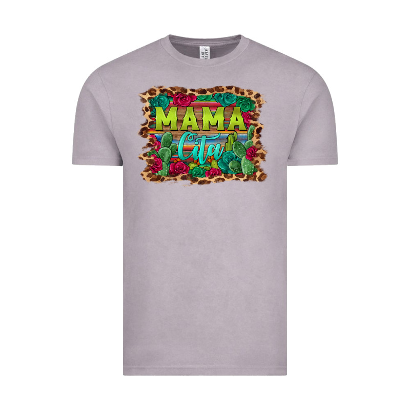 Mama Cita Serape Background Vintage Tee by BarkalooDesign | Teevron