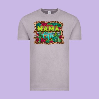 Mama Cita Serape Background Vintage Tee Designed By Barkaloodesign