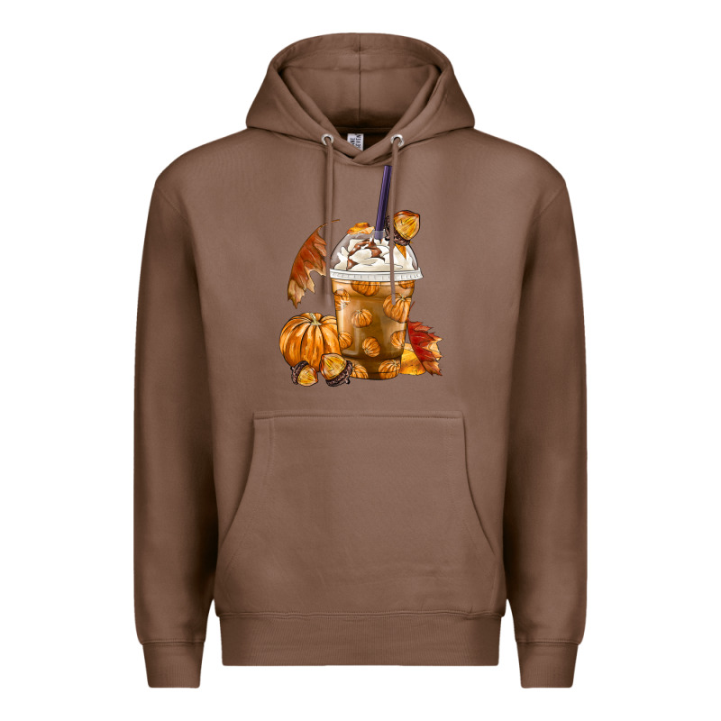 Pumpkin Spice Coffee Premium Hoodie by FaDigitalArtStudio | Teevron