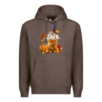 Coffee Pumpkin Spice Coffee Premium Hoodie - FaDigitalArtStudio