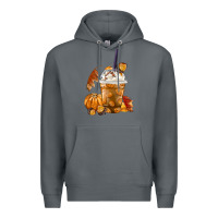 Rock Pumpkin Spice Coffee Premium Hoodie - FaDigitalArtStudio