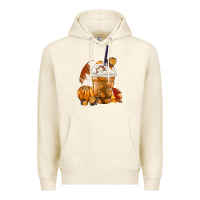 Tofu Pumpkin Spice Coffee Premium Hoodie - FaDigitalArtStudio