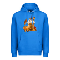 True Royal Pumpkin Spice Coffee Premium Hoodie - FaDigitalArtStudio