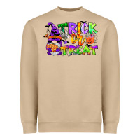 Trick Or Treat Gnome Heavyweight Sweatshirt | Teevron