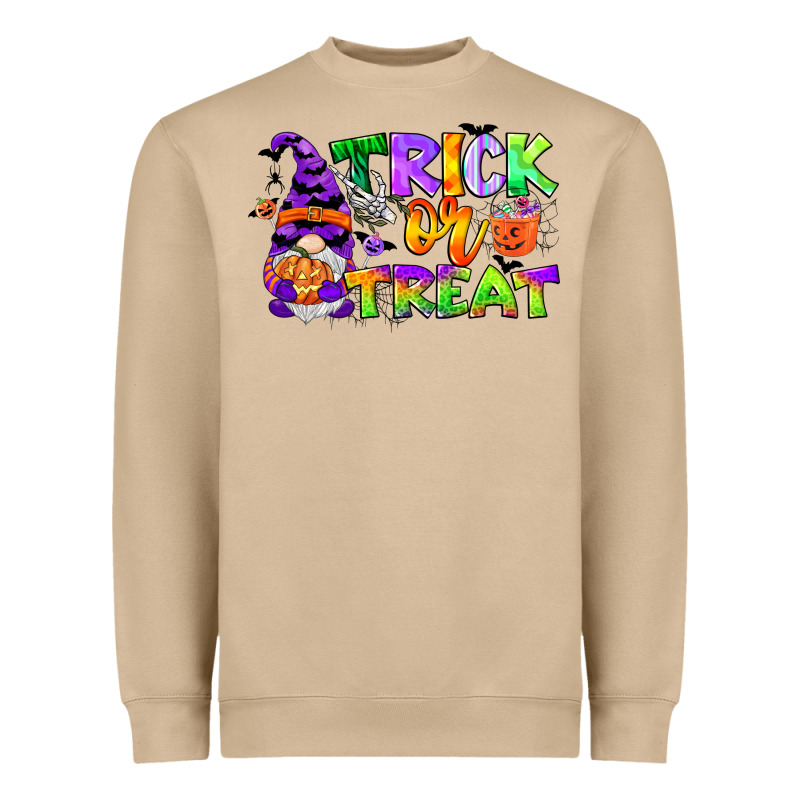 Trick Or Treat Gnome Heavyweight Sweatshirt by CowGirlArtShop | Teevron