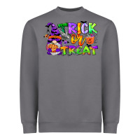 Storm trick or treat gnome Heavyweight Sweatshirt - CowGirlArtShop