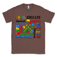 Chestnut autism awareness typography Classic Tee - Artiststas
