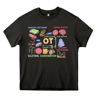 Asphalt biliteral coordintiom Heavy Core Tee - MaliasSmallBusiness