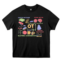Black biliteral coordintiom Heavy Core Tee - MaliasSmallBusiness
