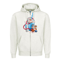 Nurse Frappe Coffee Zipper Hoodie | Teevron