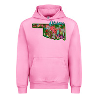 Fuchsia Pink oklahoma Urban Hoodie - SublimationCraftShop