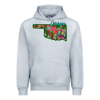 Heather Grey oklahoma Urban Hoodie - SublimationCraftShop