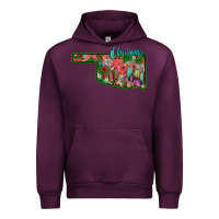 Mauve Wine oklahoma Urban Hoodie - SublimationCraftShop