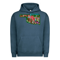 Pigment Midnight Navy oklahoma Urban Hoodie - SublimationCraftShop