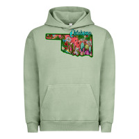 Pigment Oil Green oklahoma Urban Hoodie - SublimationCraftShop
