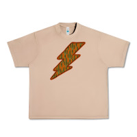 Burro Western Cactus Lightning Orange Background Urban Heavy Tee - Bettercallsaul