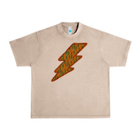 French Oak Western Cactus Lightning Orange Background Urban Heavy Tee - Bettercallsaul