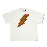 Pistachio Western Cactus Lightning Orange Background Urban Heavy Tee - Bettercallsaul