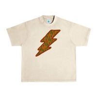Sandshell Western Cactus Lightning Orange Background Urban Heavy Tee - Bettercallsaul