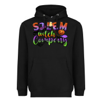 Black salem witch company Heavyweight Hoodie - BundleAndBundleShop