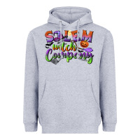 Heather Grey salem witch company Heavyweight Hoodie - BundleAndBundleShop