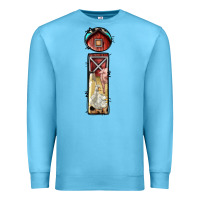 Ocean Blue farm life alphabet lowercase letters i Premium Sweatshirt - BundleAndBundleShop