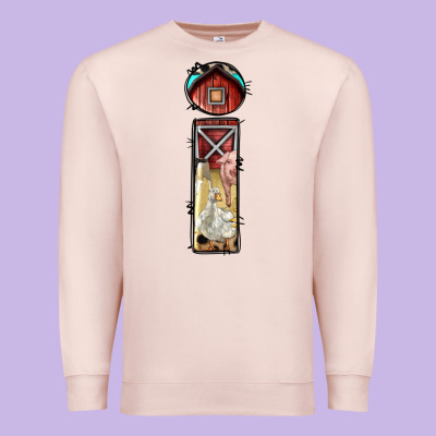 Farm Life Alphabet Lowercase Letters I Premium Sweatshirt Designed By Bundleandbundleshop