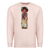 Pale Pink farm life alphabet lowercase letters i Premium Sweatshirt - BundleAndBundleShop