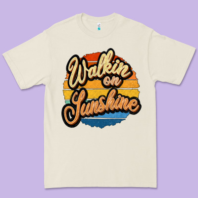Walking On Sunshine Premium Tee Designed By Jahusdesignshop
