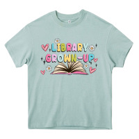 Arona library grown up Heavy Core Tee - MaliasSmallBusiness