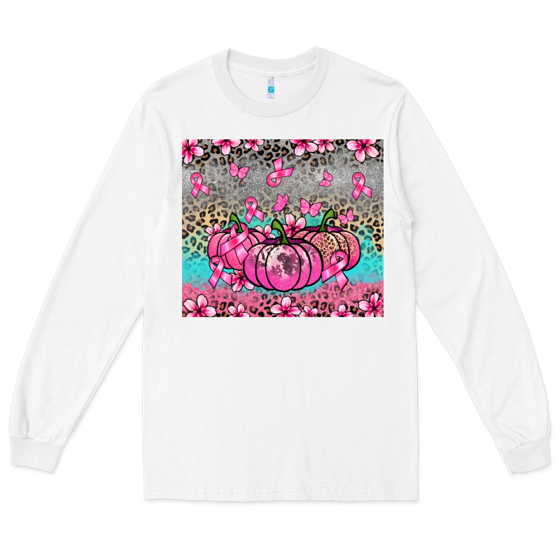 Cancer Pumpkins Long Sleeve Tee by NancyCooperArtShop | Teevron