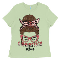 Matcha gymnastics mom Ladies Tee - MaliasSmallBusiness