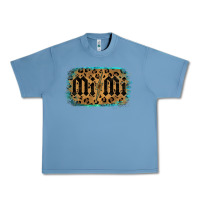 Pebble Blue Leopard Pattern Mimi Tried Urban Heavy Tee - Bettercallsaul