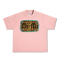 Salmon Leopard Pattern Mimi Tried Urban Heavy Tee - Bettercallsaul