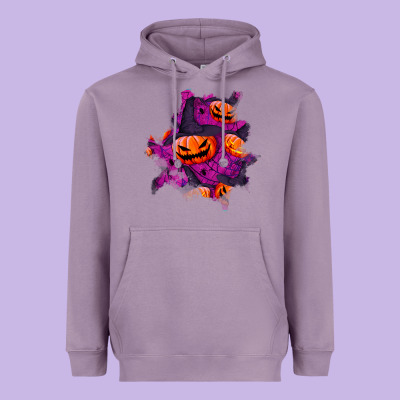 Halloween Pumpkin Patch  3 Heavyweight Hoodie Designed By Bundleandbundleshop