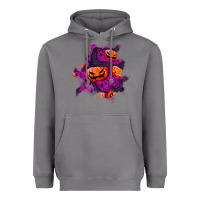 Storm halloween pumpkin patch  3 Heavyweight Hoodie - BundleAndBundleShop