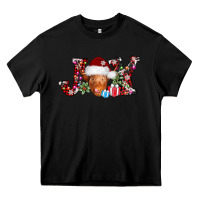 Black joy christmas heifer Heavy Core Tee - AdoDesignShop