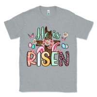 Heather Grey he is risen Classic Tee - Artiststas