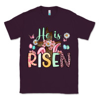Plum he is risen Classic Tee - Artiststas