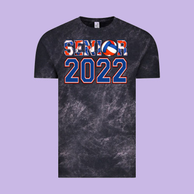 Senior Volleyball Custom Vintage Tee Designed By Jasminsmagicworld