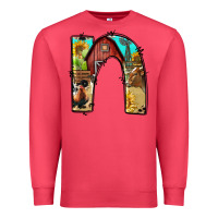 Cardinal farm life alphabet lowercase letters n Premium Sweatshirt - BundleAndBundleShop