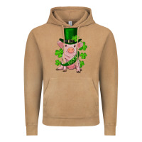 Vintage Camel st. patrick's day lucky baby pig Vintage Hoodie - RanaPortraitStore