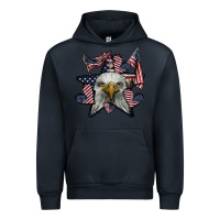 Navy eagle star png Urban Hoodie - SublimationCraftShop