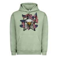 Pigment Oil Green eagle star png Urban Hoodie - SublimationCraftShop