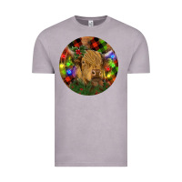 Vintage Zinc Brown Cow Christmas Vintage Tee - RanaPortraitStore