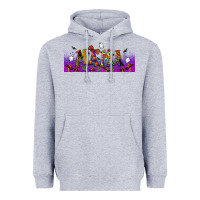 Heather Grey halloween mama libbey glass Heavyweight Hoodie - BundleAndBundleShop