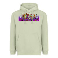 Matcha halloween mama libbey glass Heavyweight Hoodie - BundleAndBundleShop